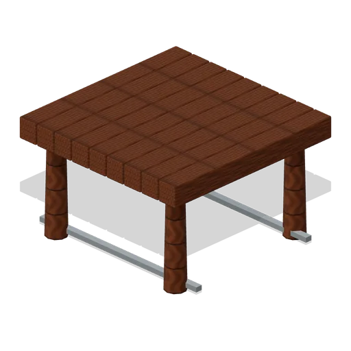 Timber Pile Foundation Reinforced (Modular Survival Base Builder)