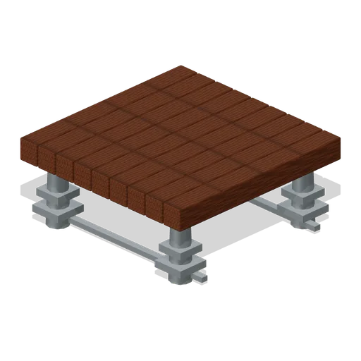 Screw Pile Foundation Reinforced (Modular Survival Base Builder)