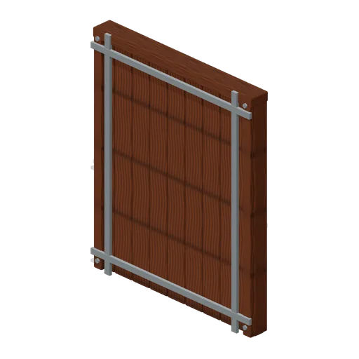 Wall Solid Stud Reinforced (Modular Survival Base Builder)