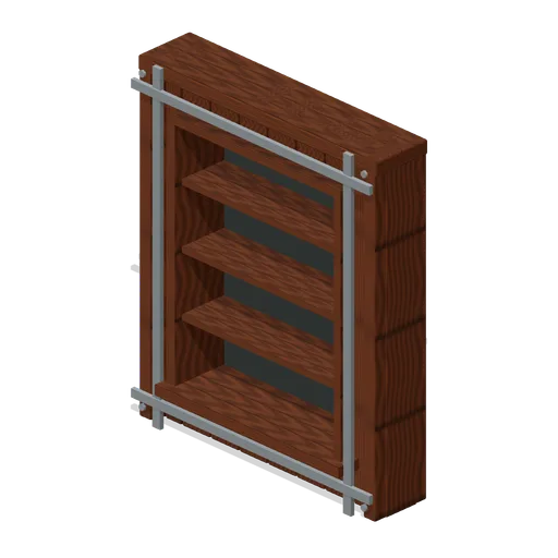 Wall Inset Storage Reinforced (Modular Survival Base Builder)