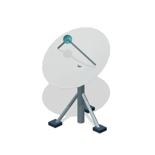Orbital Field Station: Survey communications dish