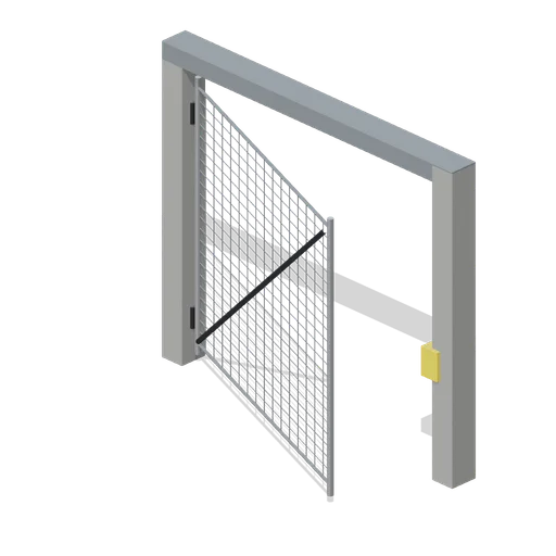 vehicle sally port gate (Prison Complex Builder)