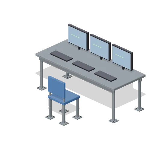 control room desk (Prison Complex Builder)