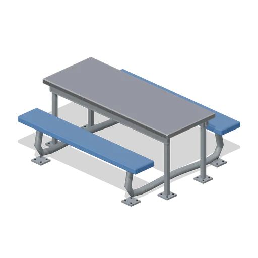 canteen table bolted (Prison Complex Builder)