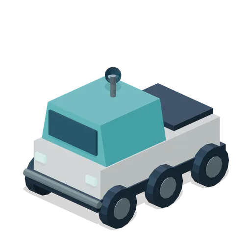 Orbital Field Station: Six-wheel survey rover