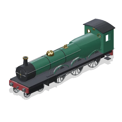 Steam mixed traffic locomotive 4-6-0 (Steam Era Railway and Rolling Stock)