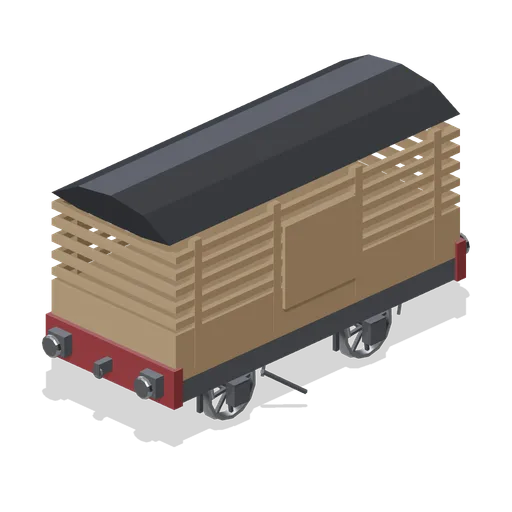 Cattle wagon (Steam Era Railway and Rolling Stock)