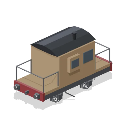 Goods brake van (Steam Era Railway and Rolling Stock)