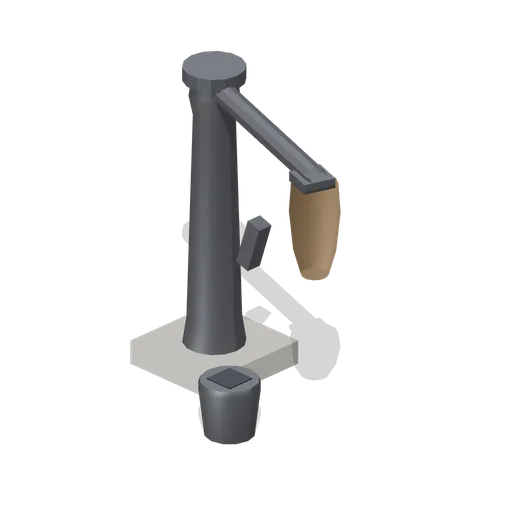Water crane (Steam Era Railway and Rolling Stock)