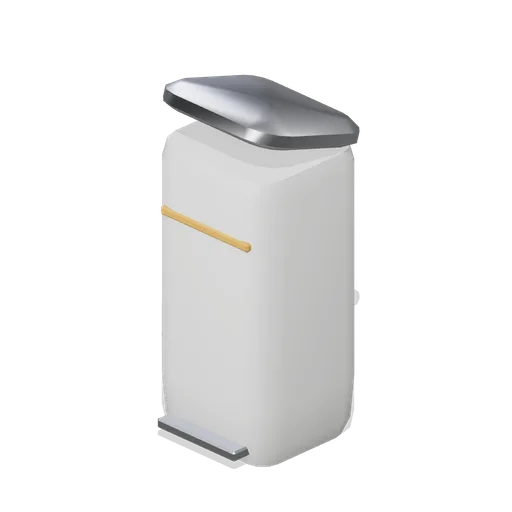 Pedal sanitary bin (Office Lobby and Building Facilities)