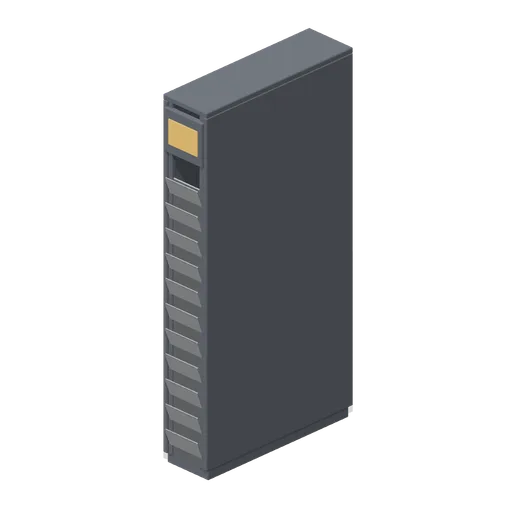 In-row cooling unit (Office Lobby and Building Facilities)