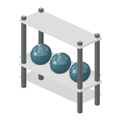 Helmet equipment rack (Endurance and GT Paddock)