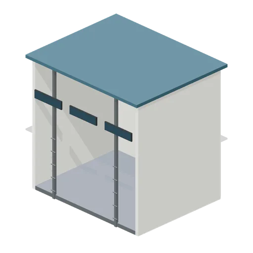 Two-storey race control tower (Endurance and GT Paddock)