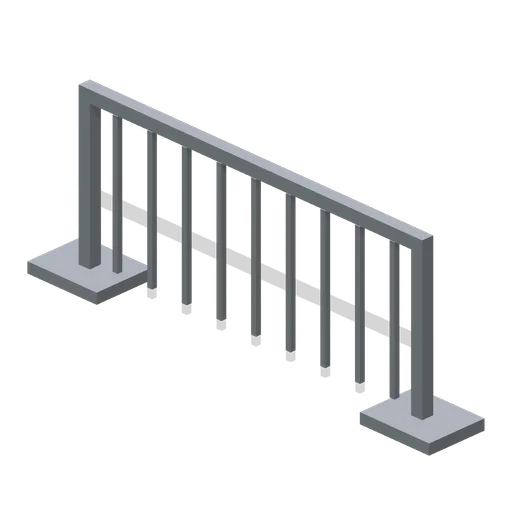 Freestanding fan zone barrier (Endurance and GT Paddock)