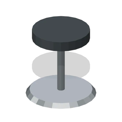 Mechanic swivel stool (Endurance and GT Race Cars and Paddock)