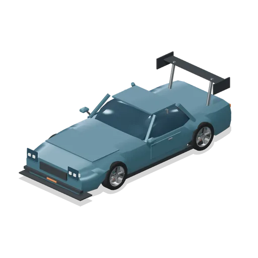 GT coupe with rear bumper removed (Endurance and GT Race Cars and Paddock)