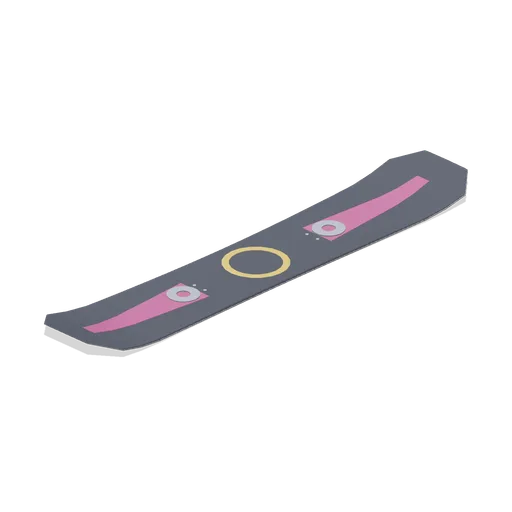 Rockered park jib board, 1.44 m (Snowboard Gear and Freestyle Riders)