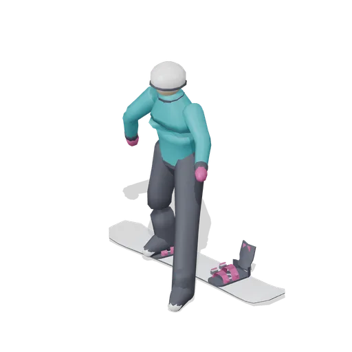 Rider skating with one foot out (Snowboard Gear and Freestyle Riders)