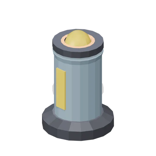 Domed button on a pedestal (Animated Mechanisms Kit)