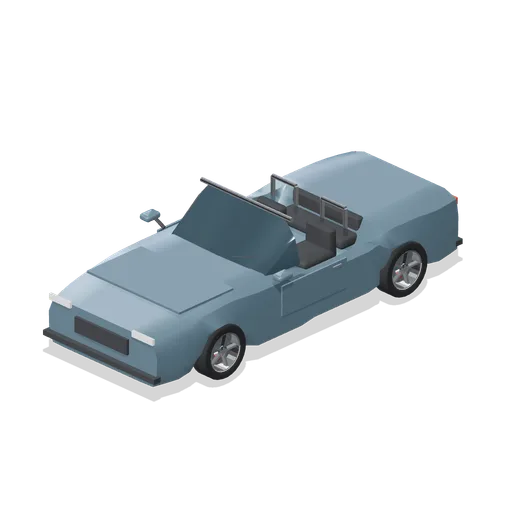 Four-seat convertible top down (Road Car Showroom Lineup)