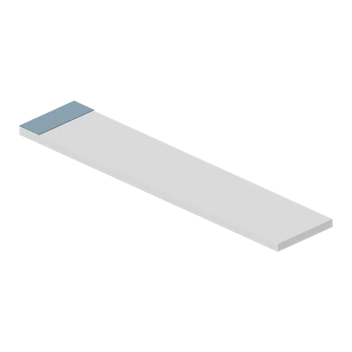 Blank vehicle number plate (Road Car Showroom Lineup)