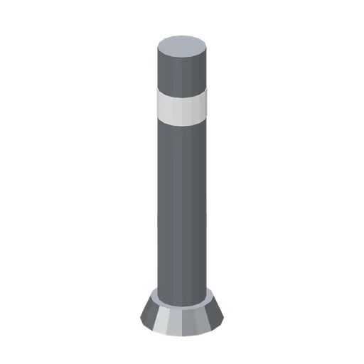 Forecourt parking bollard (Road Car Showroom Lineup)