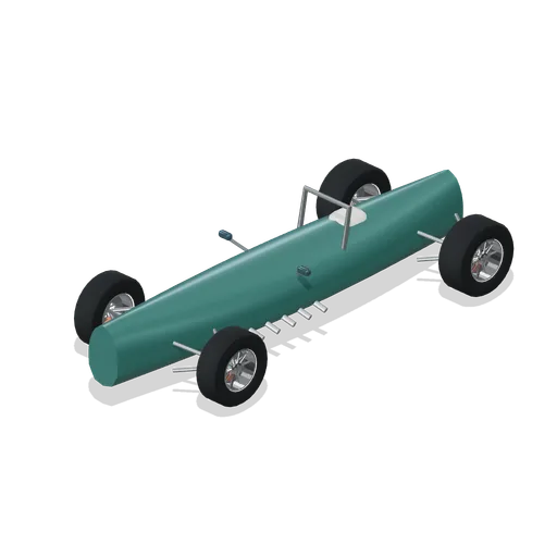 1950s front-engine cigar (Grand Prix Circuit and Open-Wheel Cars)