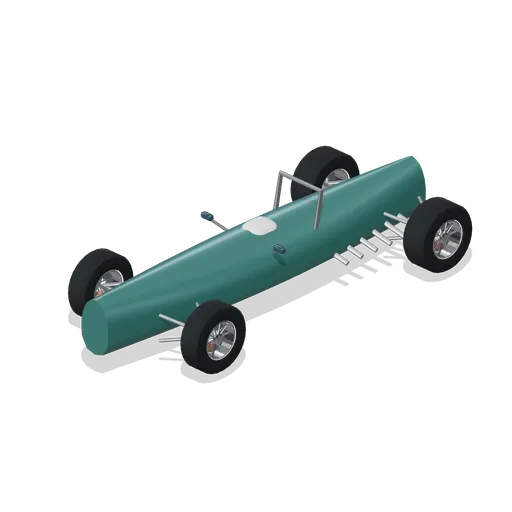 1960s rear-engine cigar (Grand Prix Circuit and Open-Wheel Cars)