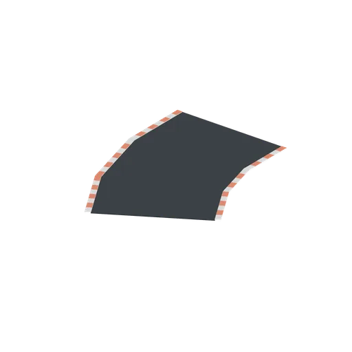 Forty-five degree circuit corner (Grand Prix Circuit and Open-Wheel Cars)