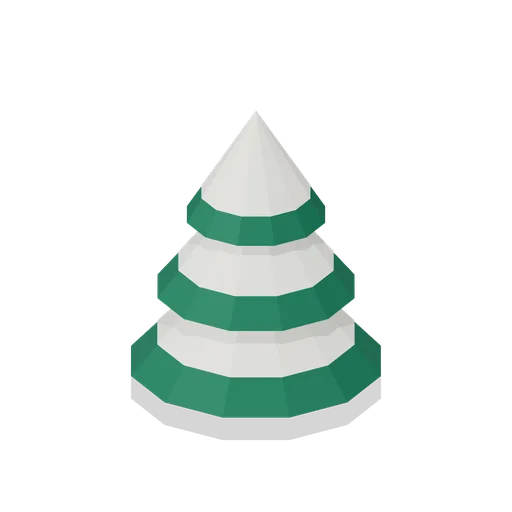 Snowy woodland fir (Christmas Village)