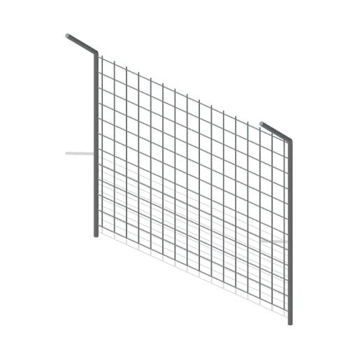 Debris containment fence panel (Grand Prix Circuit and Open-Wheel Cars)