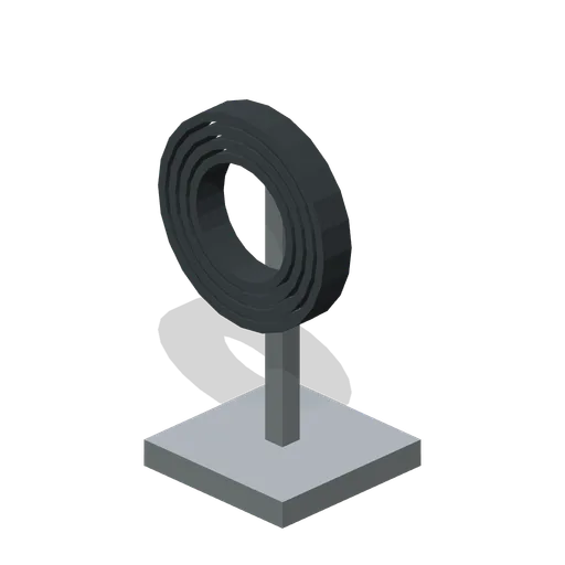 Pit air hose reel (Grand Prix Circuit and Open-Wheel Cars)