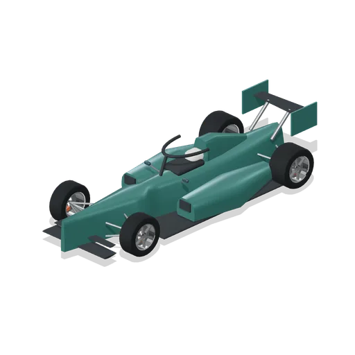 Current car low-downforce wing (Grand Prix Circuit and Open-Wheel Cars)