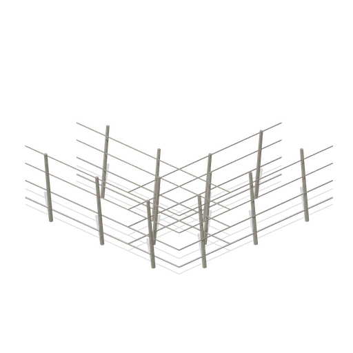 Wire Entanglement Corner (Trench Line 1917)