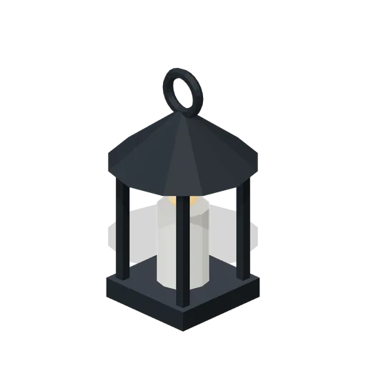Candle lantern (Christmas Village)