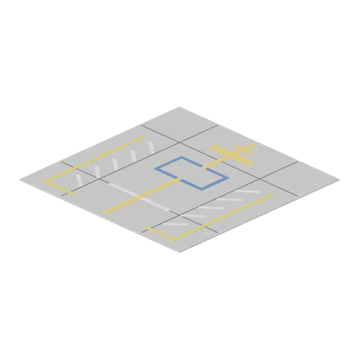 Stand Marking Tile (Airport Terminal and Ground Operations)