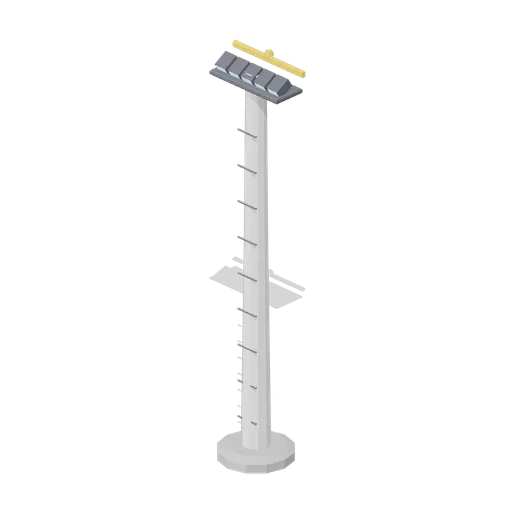 Apron Floodlight Mast (Airport Terminal and Ground Operations)