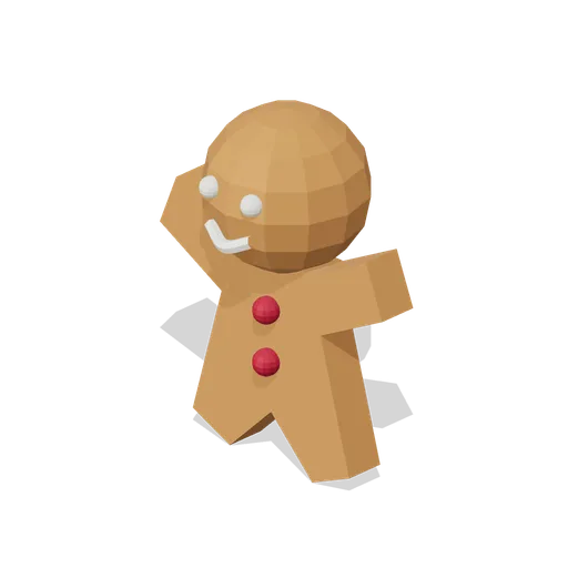 Gingerbread person (Christmas Village)