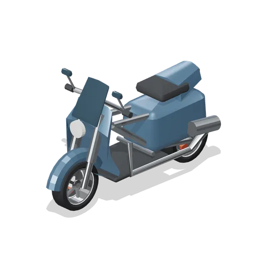Step-through commuter scooter (Motorcycle Racing and Street Bikes)