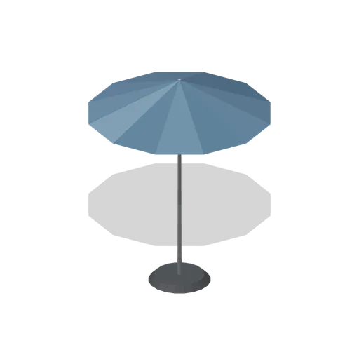 Paddock umbrella with weighted base (Motorcycle Racing and Street Bikes)