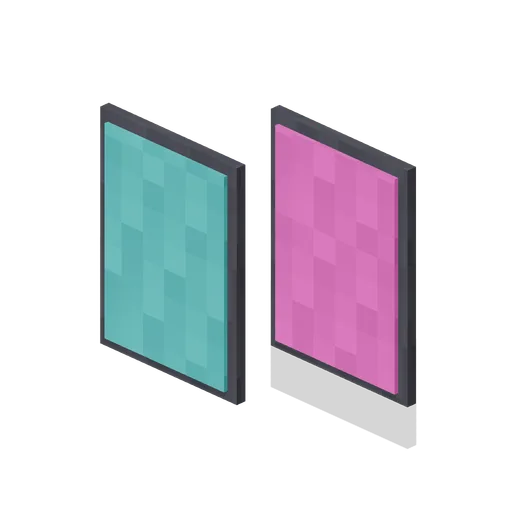 Poster Wall Frames (Retro Arcade and Mall 1989)