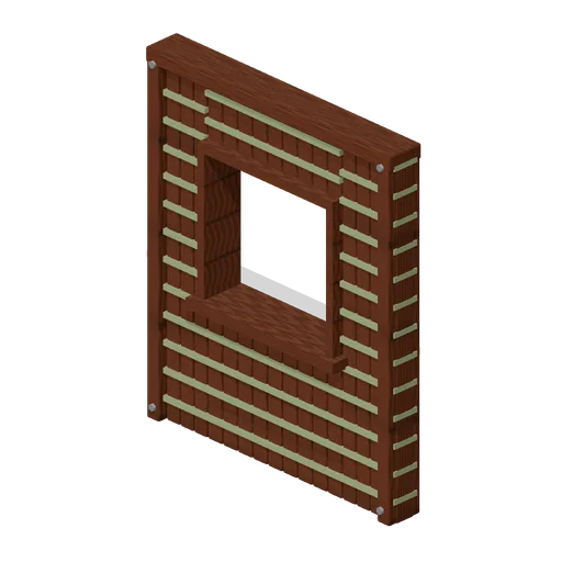 Woven Window Wall (Prehistoric Survivor Settlement)