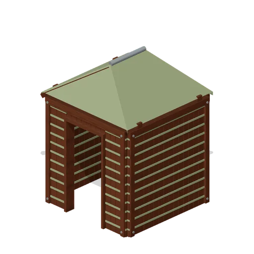 Raised Granary Shell (Prehistoric Survivor Settlement)