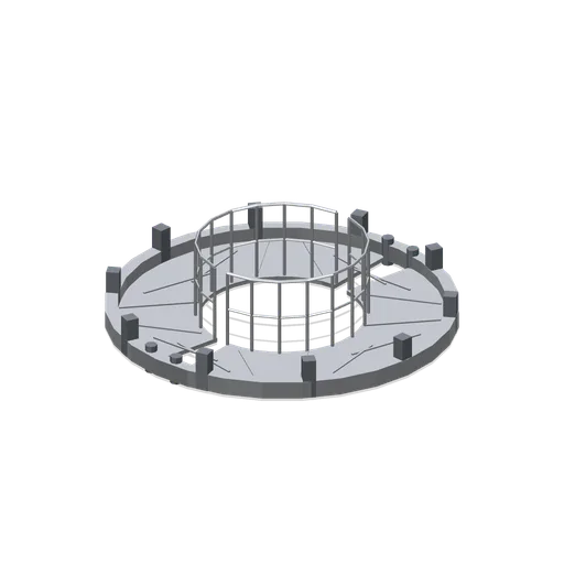 Silo work platform ring (Cold War Missile Silo and Command Bunker)