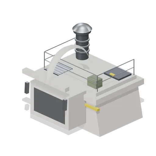 Silo exhaust duct headworks (Cold War Missile Silo and Command Bunker)