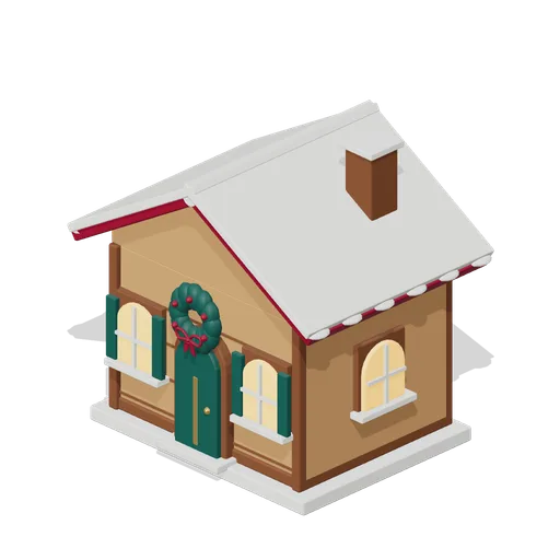 Alpine Christmas chalet (Christmas Storybook)