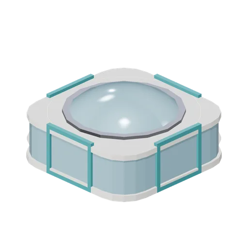 Four-Way Skyway Junction Pod (Arcology Towers and Skyways)