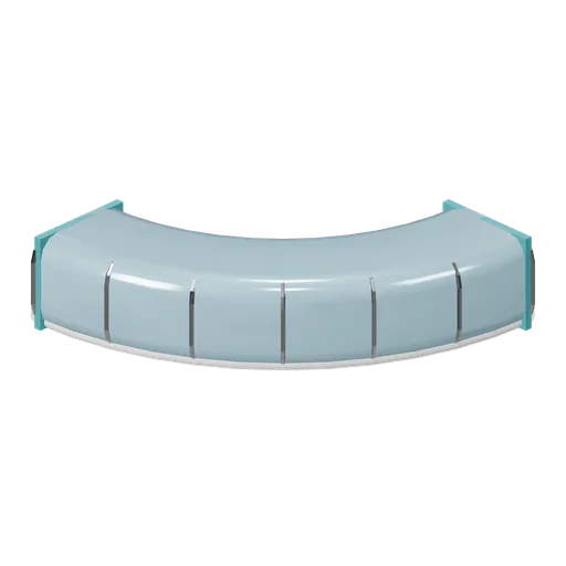 Curved Skybridge Span (Arcology Towers and Skyways)
