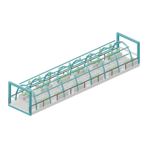 Open Trellis Skyway Span (Arcology Towers and Skyways)