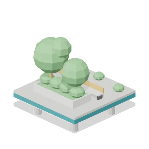 Planted Deck Tile (Arcology Towers and Skyways)